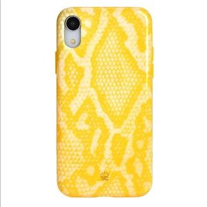 Yellow Snakeskin iPhone Case - iPhone Xr